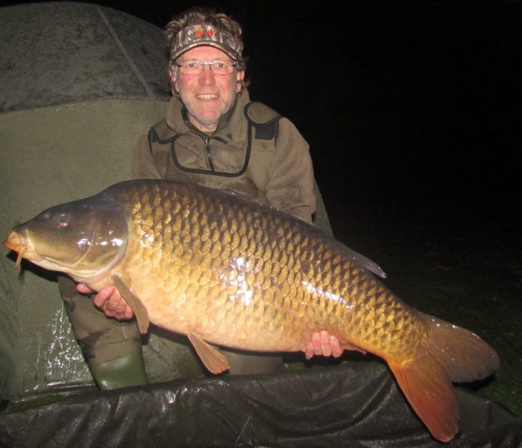 abbey lakes in France 55 pound big common carp