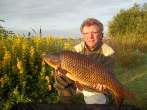 Trevor Ellse Carp Angler With a 30